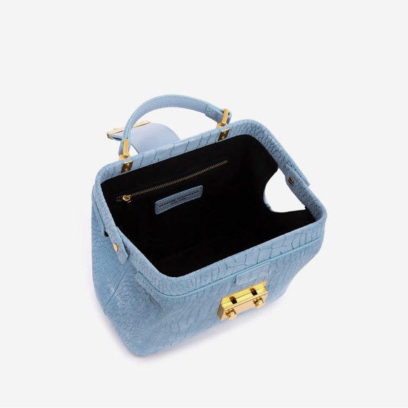 Brandon Blackwood Blue Elizabeth Doctor Bag - Picture 3 of 5